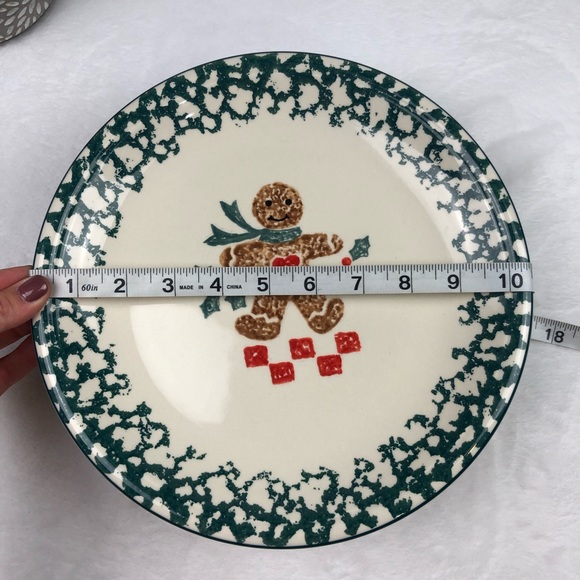 VTG Tienshan Folk Craft Ginger Bread Dinner Plates - Picture 5 of 5
